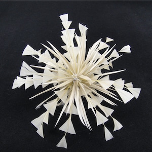 Customized Feather Flower Bouquet Faux flowers Mount Embellishment Millinery Coque Feathers Hat Making DIY Wedding Decorations 1 Piece