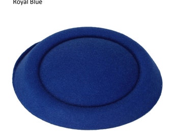 Runde Sinamay-Button Fascinator Hat Base für Millinery & Hat Making 6.3 "Durchmesser
