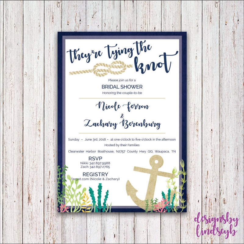 Coed Bridal Shower - Etsy