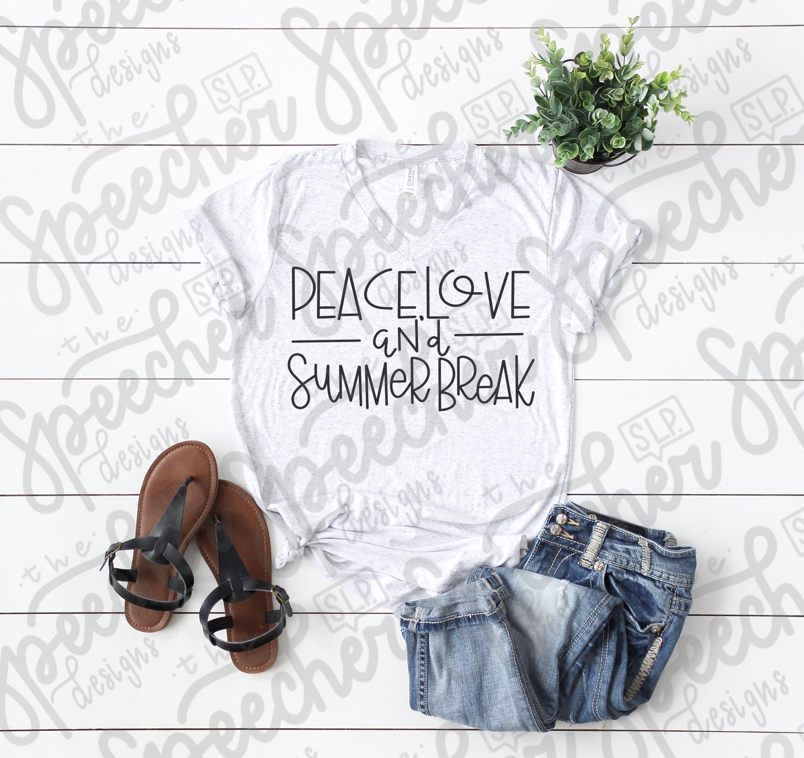 Download Peace Love and Summer Break Digital Download: SVG JPEG PNG ...