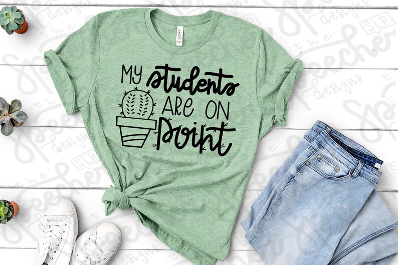 Download My Students are on Point SVG Teacher SVG Speech Therapy | Etsy