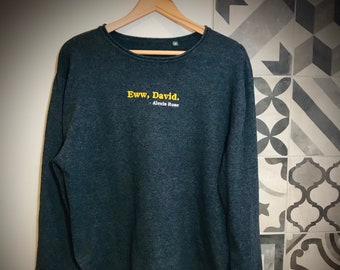 Eloise Bridgerton Embroidered Gift for Netflix Fans Bridgerton Black Tee Quote Do It Be Bold Sweater and Hooded Sweatshirt Designs