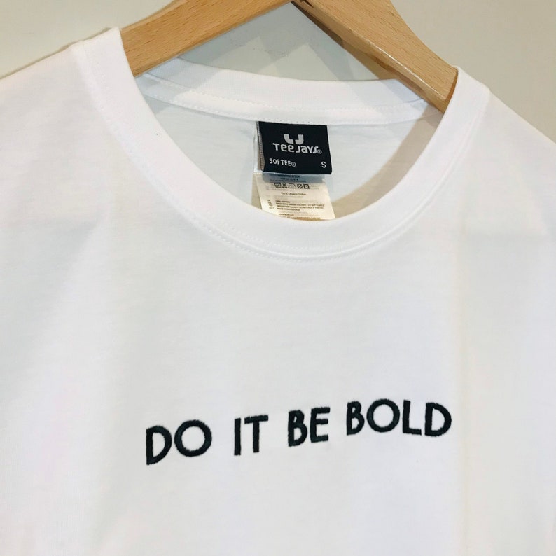Eloise Bridgerton Embroidered Gift for Netflix Fans Bridgerton Black Tee Quote Do It Be Bold Sweater and Hooded Sweatshirt Designs