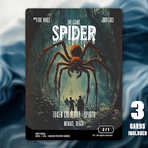 MTG Spider Token 2/1 x3 – Filmplakatserie – MPS0006