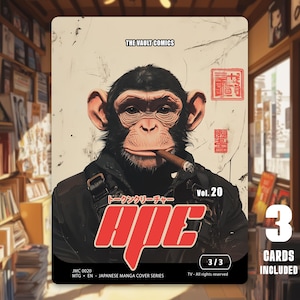 MTG Token Ape 3/3 x3 - Japanese Manga Cover Series - JMC0020