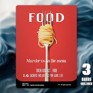 Token MTG Nourriture x3 - Movie Poster Series - MPS0013