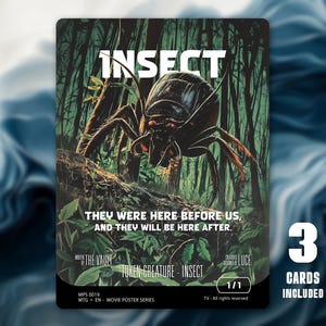 Token MTG Insecte 1/1 x3 - Movie Poster Series - MPS0019