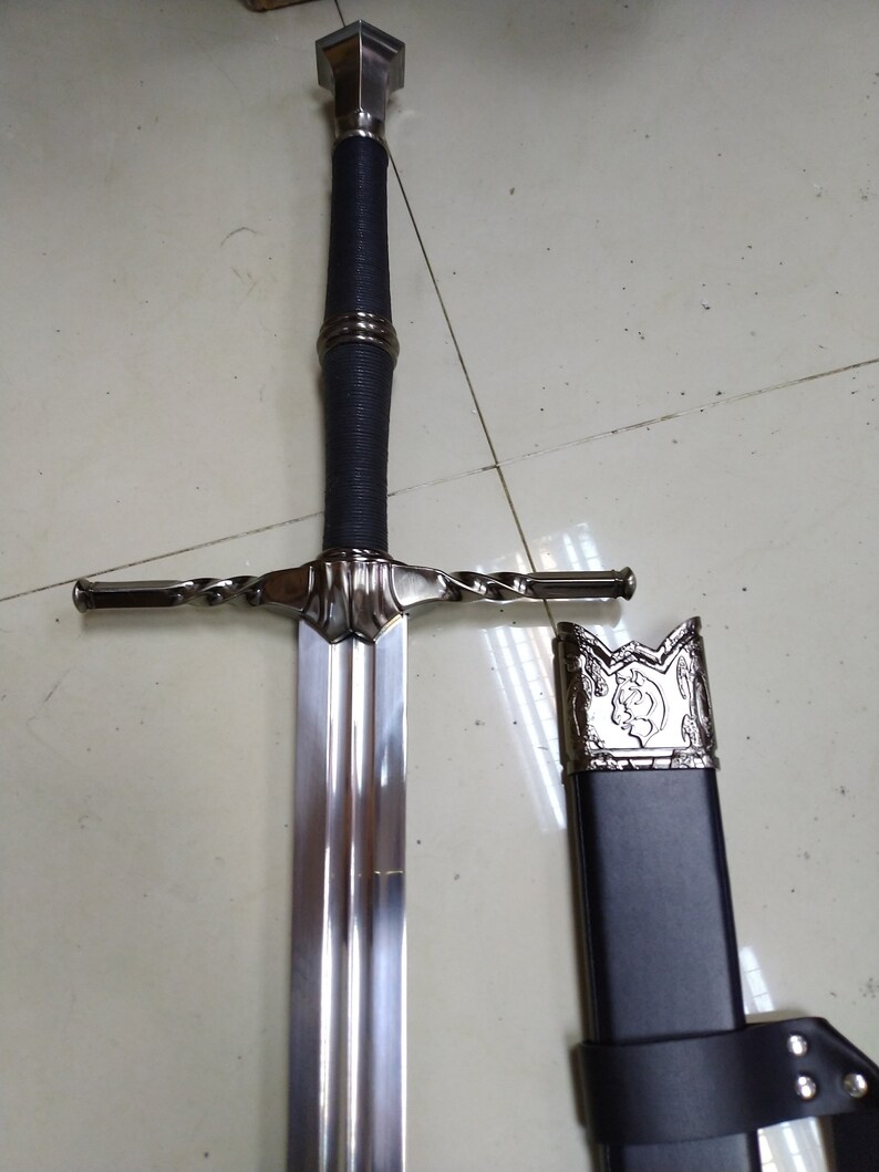 11 life size Witcher 3 Wolf Steel Sword cosplay metal weapon Etsy