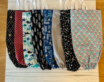 Cotton Plastic Bag Holder: Kitchen Storage Organizer