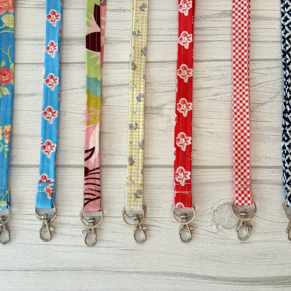 Fabric Lanyard | Teacher Lanyard | Nurse Lanyard | ID Holder | Badge Holder | Name Tag Lanyard