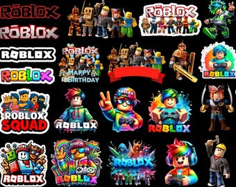 ROBLOX, Roblox Svg,Roblox png,Robox Svg Bundle, Gaming Svg Files for Cricut,Roblox girls svg,Roblox Boy Svg,roblox clipart,Roblox Font,gamin