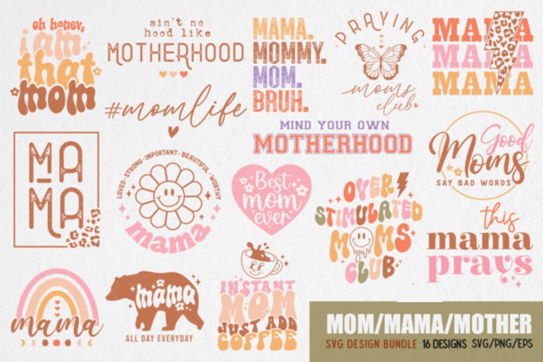 Mom-mama-mothers-day-svg-64607885.zip Mother's Day SVG Design