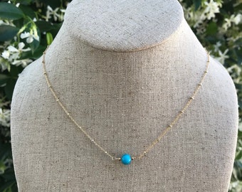 Sleeping Beauty Turquoise Necklace