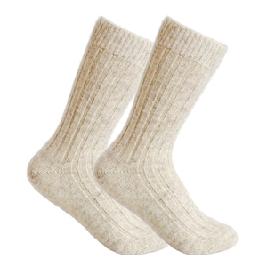 Wool Socks for Men and Women Crew Socks Warmest Wool Socks Virgin New Wool Socks Christmas Gift Mongolian Wool Socks