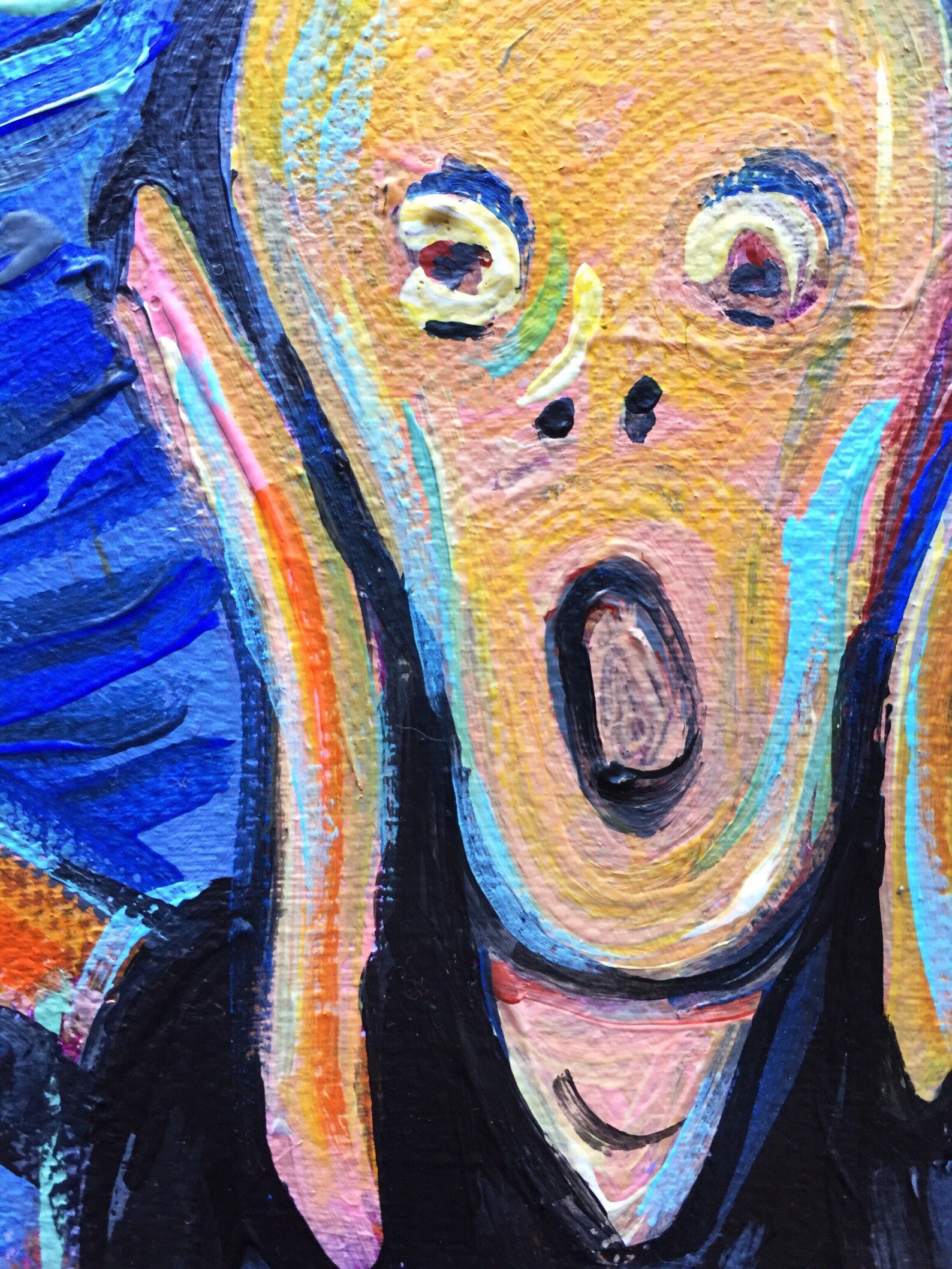 Edvard Munch The Scream Reproduction Hight Quality Original Etsy