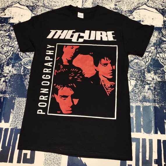 The cure pornography t shirt Clearance