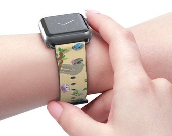 sloth apple watch band