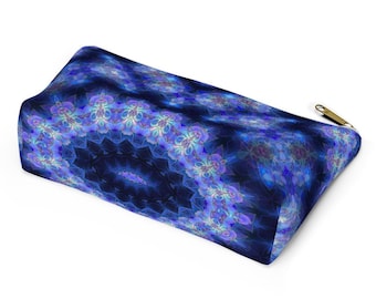 Coin Purse Hippie Mandala YinYang Coin Pouch With Zipper,Make Up Bag,Wallet Bag Change Pouch Key Holder