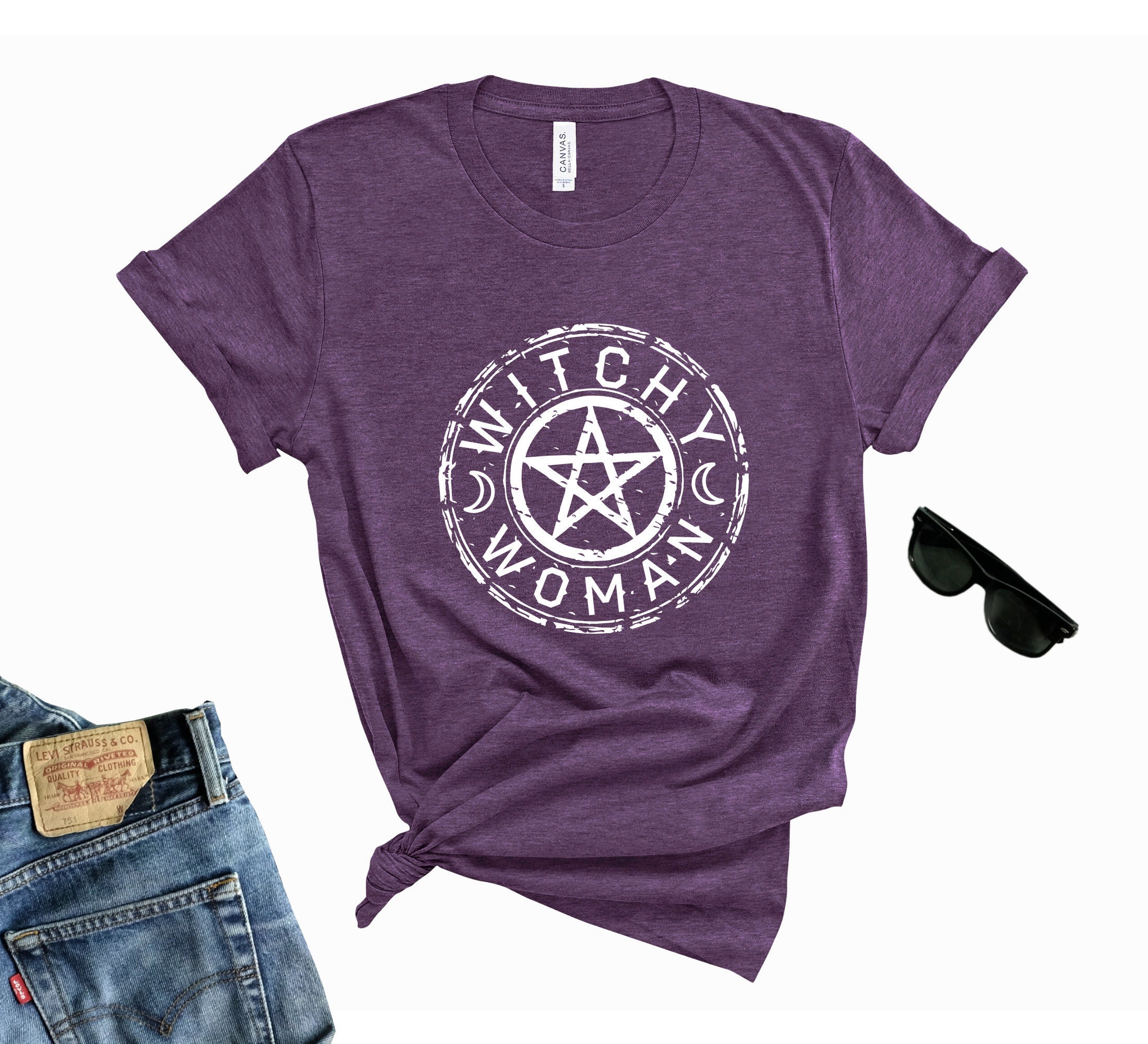 Witchy Shirt Witchy Woman TShirt Witch T Shirt Hippie | Etsy