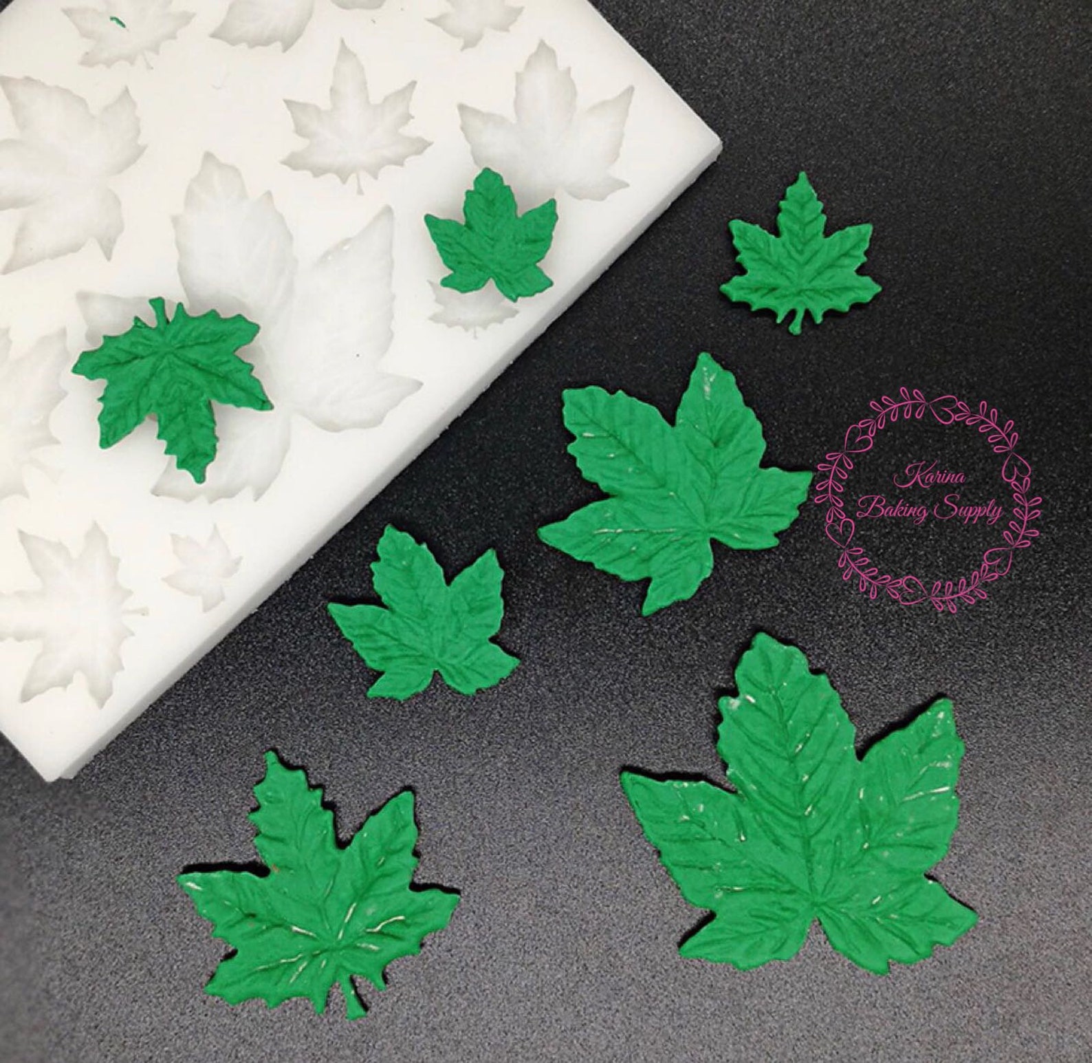 Maple Leaf Silicone Mold Maple Leaf Silicone Mould Maple Etsy