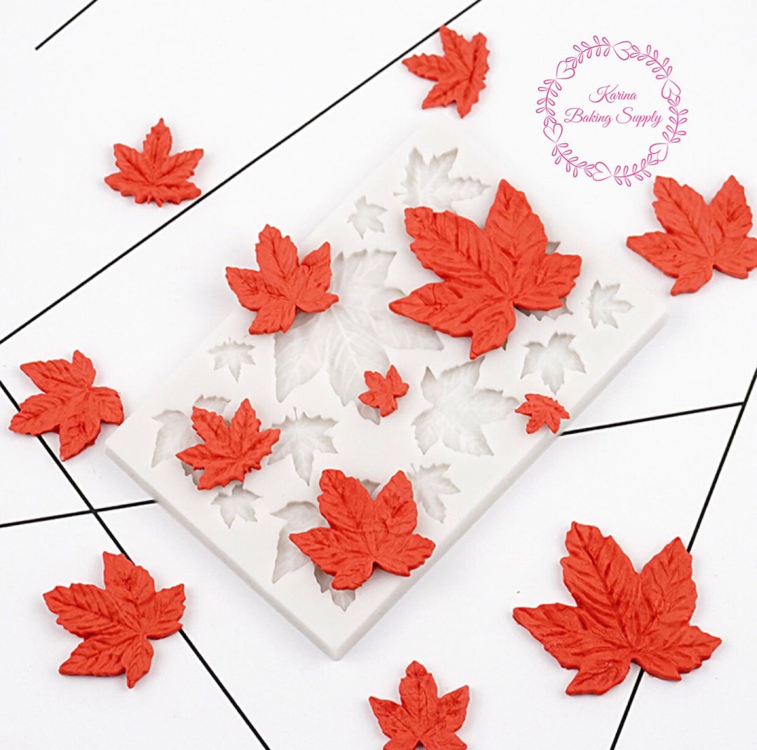 Maple Leaf Silicone Mold Maple Leaf Silicone Mould Maple Etsy