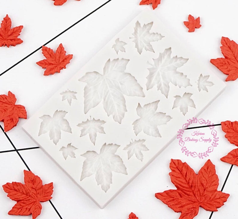 Maple Leaf Silicone Mold Maple Leaf Silicone Mould Maple Etsy