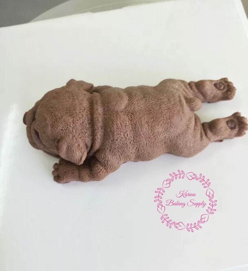silicon mold cake mold silicone mold soap mold chocolate mold a* 3D bulldog mold 3D puppy mold cake mold silicone mould