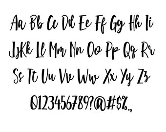 Hand Written Font Script Font Svg Hand Written Alphabets Alphabet Font Alphabet Letters Svg Png Dxf Font File For Cricricut Download 14618 Free Commercial Use Script Fonts