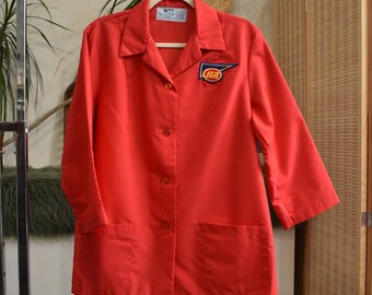 60’s〜Angelica work jacket Cropped Work Jacket in Linen | Outerwear | Alex Mill