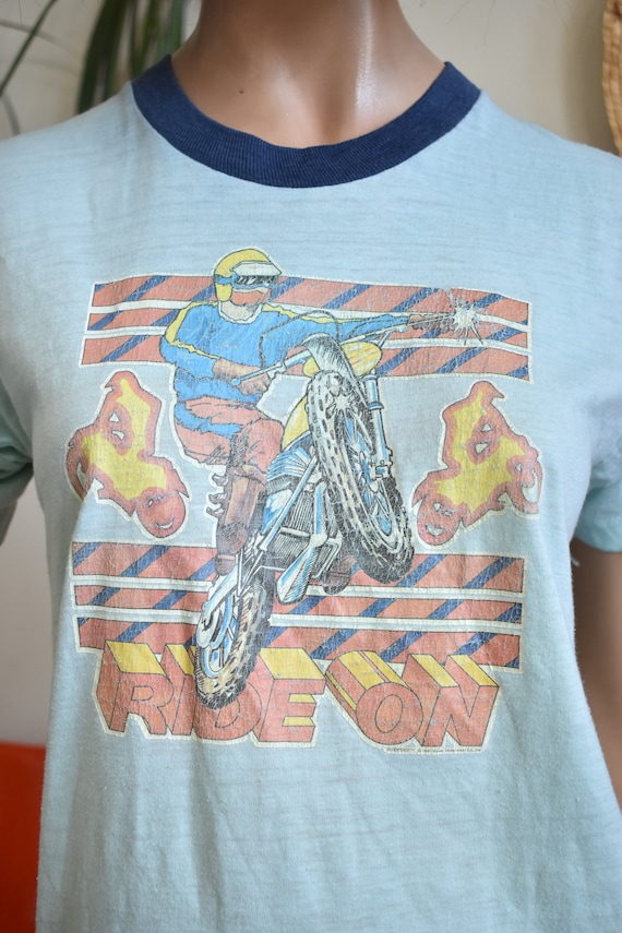 Ride Vintage Yamaha Ringer Tee Ride Vintage Yamaha Ringer Tee