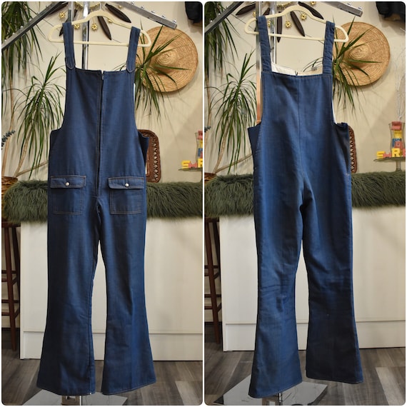70s Bell Bottom Jean Flares Overalls Ski Pants // Athalon Lined Retro 1970s  Western Snow Jumper Men Insulated Winter Jumpsuit // Sm Med - Etsy