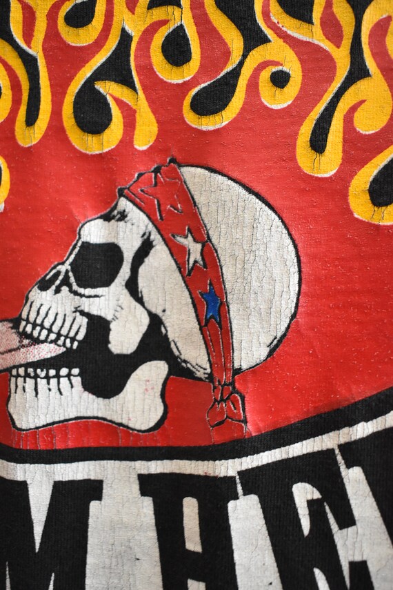 80s 90s Ice Cream Man From Hell Motorcycle Flames Sku… Gem