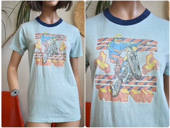 Ride Vintage Yamaha Ringer Tee Ride Vintage Yamaha Ringer Tee
