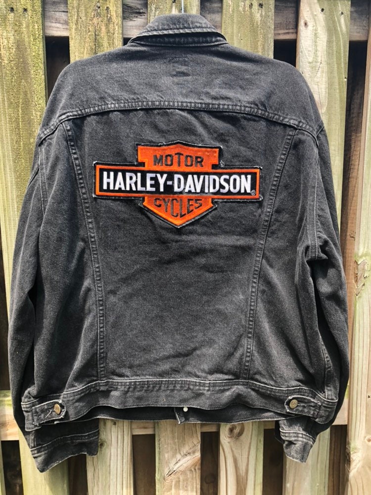 70s Harley Davidson Lee Riders Black 