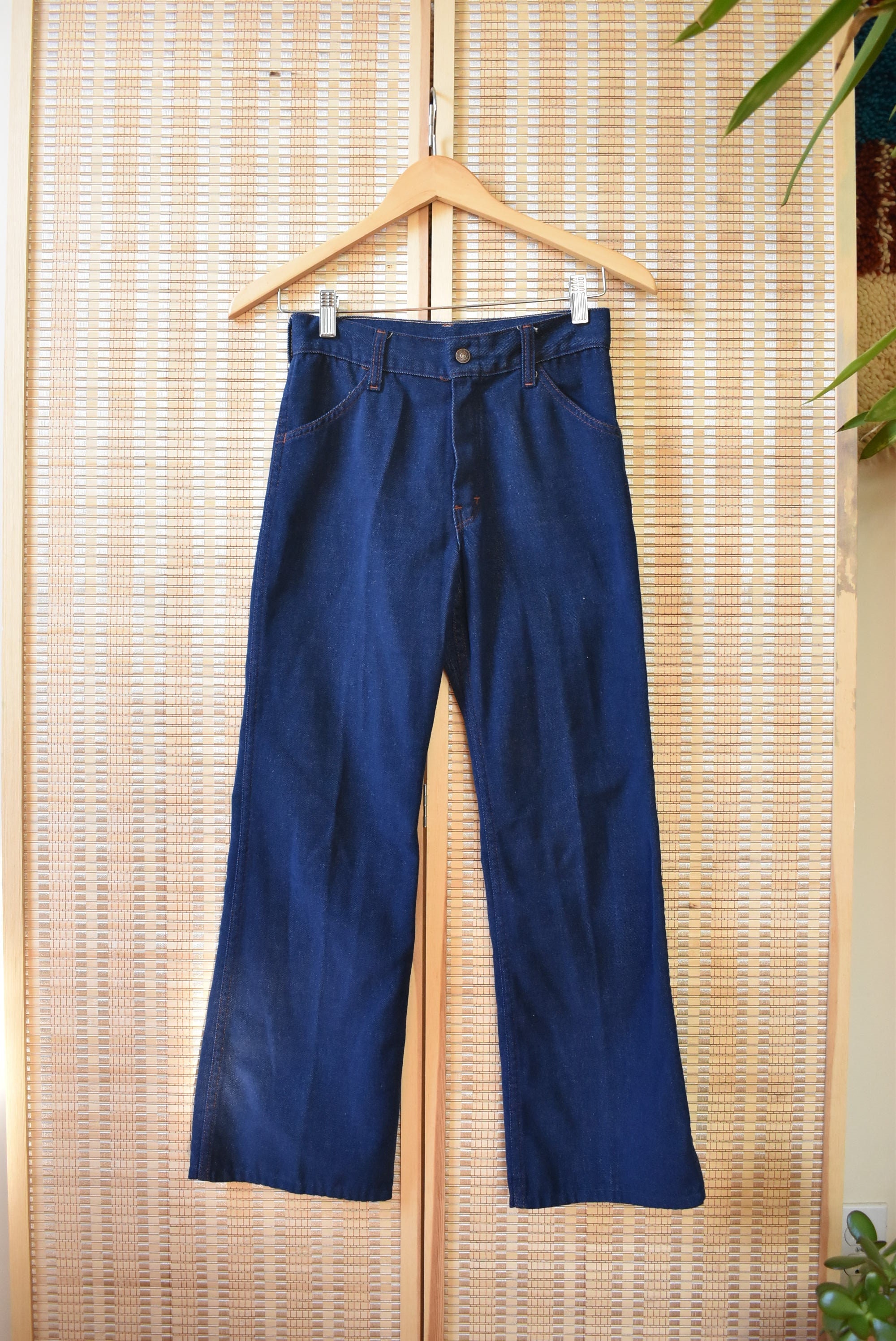 【2025年】高評価レビューアイテム特集 Bell Denim Prest Perma Sears 1970s Vintage Bottoms Retro // パンツ