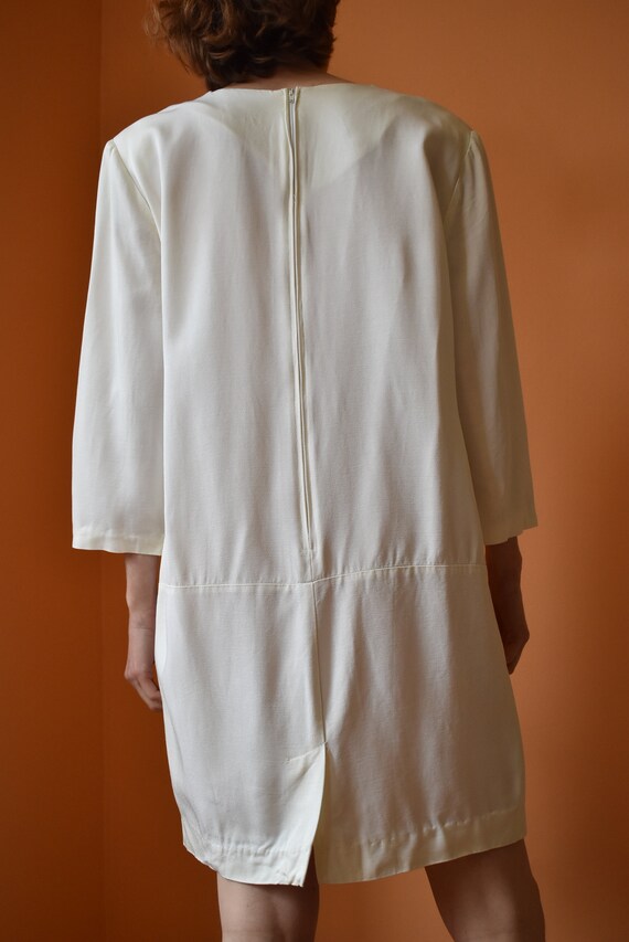 80s Minimalist Sack Dress // Fits All // Vintage … - image 5