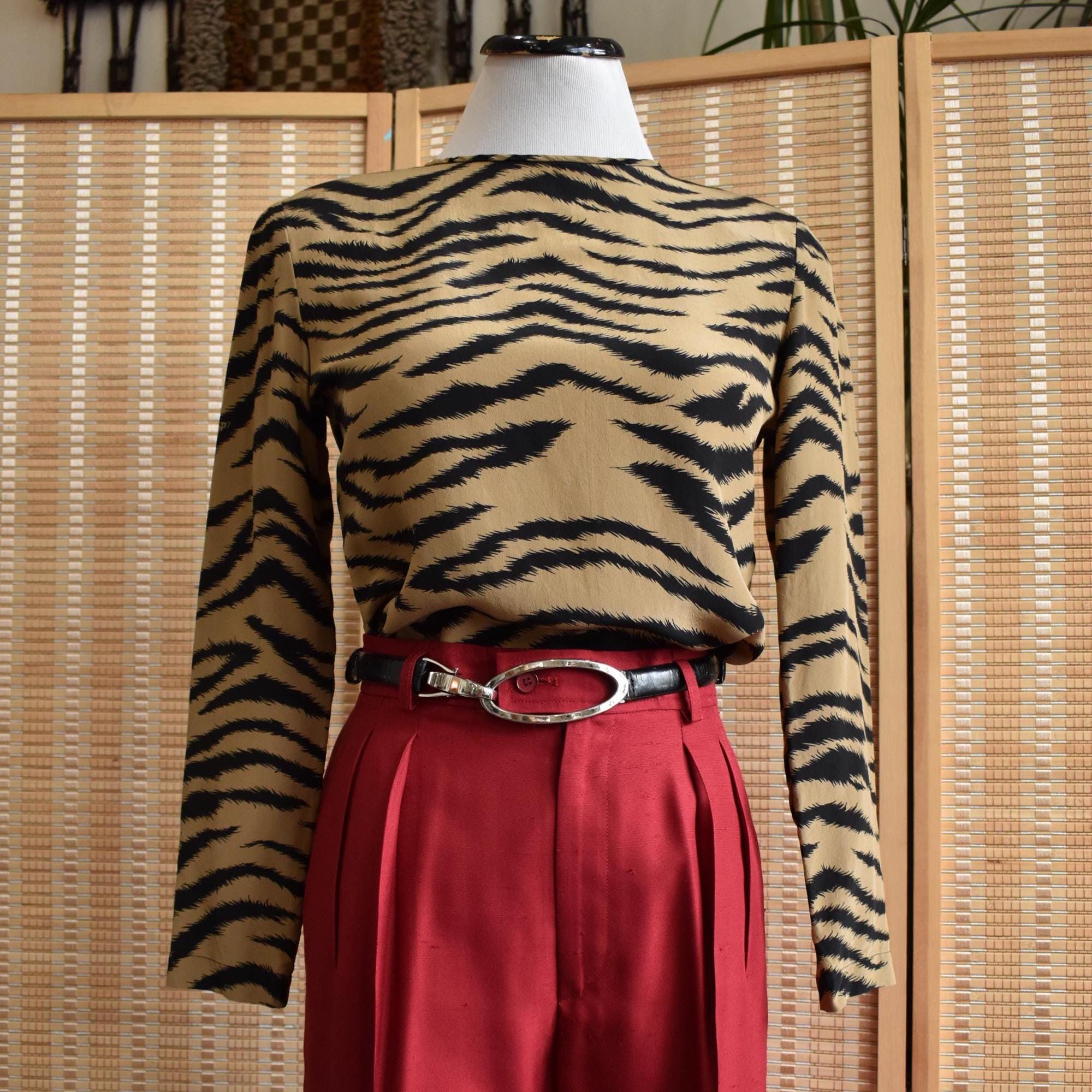 ヴィンテージVALENTINO BOUTIQUE ベージュシルクトップス 8 ヴィンテージVALENTINO BOUTIQUE ベージュシルクトップス 8