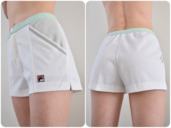 Vintage 70s 80s Fila High Waist Booty Tennis Short
