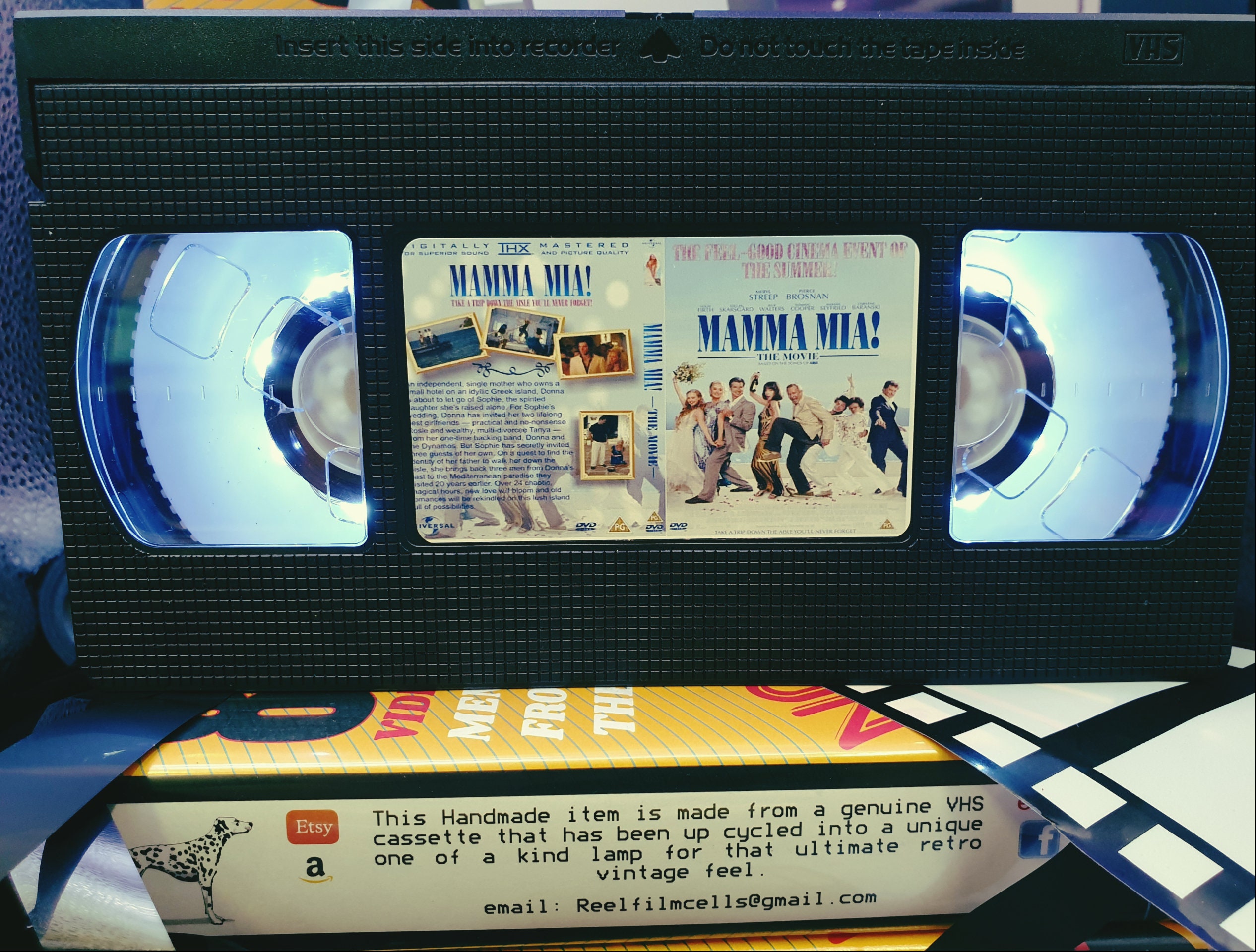 Retro VHS Lampmamma Mianight Light Stunning Collectible Top - Etsy