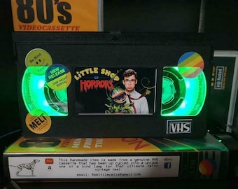 Retro VHS Lamp,Little Shop of Horrors,Top Quality!Amazing Gift For Any Movie Fan