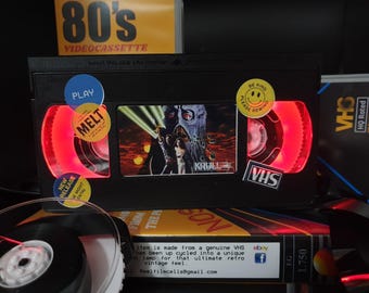 Retro VHS Lamp,Krull,Top Quality Amazing Gift  For Any Movie Fan,Man Cave Ideas or Pick your own Movie