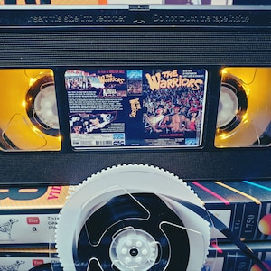 Retro VHS Lamp, The Warriors Retro,Top Quality!Amazing Gift  For Any Movie Fan,Man Cave Ideas or Pick your own Movie