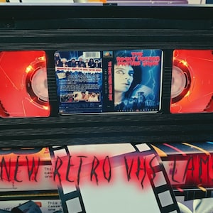 Retro VHS Lamp,The Rocky Horror Picture Show, Top Quality!Amazing Gift  For Any Movie Fan,Man Cave Ideas or Pick your own Movie