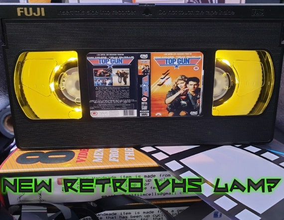 Retro Vhs Lamptop Gun Tom Cruise Classic Top Qualityamazing Etsy