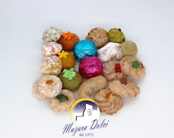 Assorted Almond Sweets 100% Sicily 1 Kg