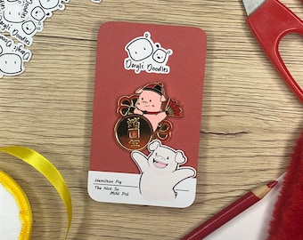 Hamilton Year of the Pig Pin