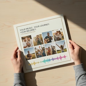 Custom Vinyl Record Cover: Two-Sided 12 Inch Sleeve. Fast Production and Shipped