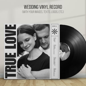 Custom Vinyl Record, 12 inch. Vinyl Record  included: Your Mixtape, Black Record, Cover & Stickers, Mixtape, Fast Production and Shipped