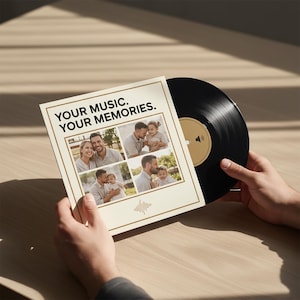 Custom 7-Inch Vinyl Record: Personalized Mixtape with Cover and  Labels. Fast Production and Shipped