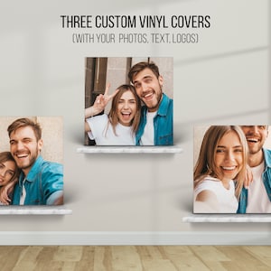 3 Custom Vinyl Record Cover: 12&quot; Two-Sided Album Art, Fast Delivery